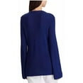 thumbnail image 2 of Ralph Lauren Womens Valayna Pullover Sweater, Blue, Medium, 2 of 4