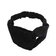 thumbnail image 1 of Guardurnaity Women Headband Sports Leisure Decorative Fitness SPA Wrap Hairband Household Head Holder Knot Washing Face Hair Fashion Ropa, zapatos y accesorios Miscelánea Tipo 1 Negro, 1 of 6