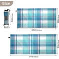 thumbnail image 3 of Coolnut Beach Towels Plaid Camping Towels Colorful Stripe Sand Free Beach Towel, 30"x60" Large Beach Towels Quick Dry Bath Travel Towels Pool Yoga Beach Mat for Men Women, 3 of 6