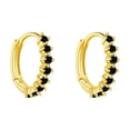 thumbnail image 2 of YYKihy European And American Colorful Zircon Earrings Fashion Zircon Women's Earrings All Earrings, 2 of 3
