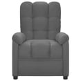 thumbnail image 2 of vidaXL Fauteuil Inclinable Tissu Gris Clair, 2 of 5