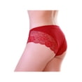 thumbnail image 3 of Angelina Women's Cotton Hiphugger Panties with Cheeky Back Lace (12-Pack), 3 of 6