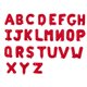 thumbnail image 5 of Globo de aluminio de imitación de letra roja fina de 16 pulgadas, globo de película de aluminio para decoración de bodas de color rojo rosa, 5 of 6
