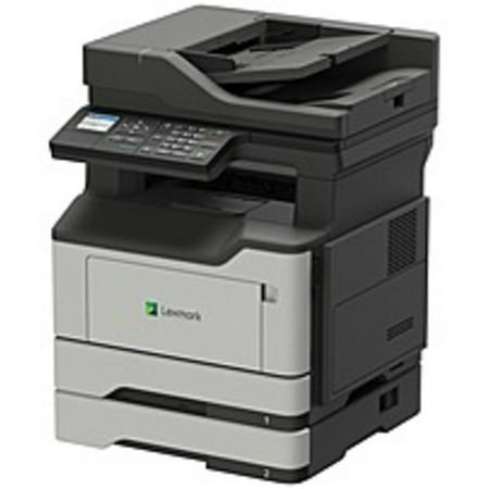 Refurbished Lexmark MB2338adw Laser Multifunction Printer - Monochrome - Copier/Fax/Printer/Scanner - 38 ppm Mono Print - 1200 x 1200 dpi Print - Automatic Duplex Print - 600 dpi Optical Scan -