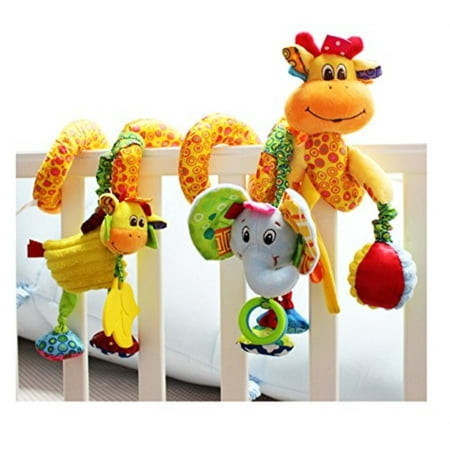 bjyprice infant bjy bjy wrap around crib rail or stroller toy, stroller toy, bed hanging toys, car seat