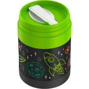 Thermos Vacuum Insulated Funtainer Food Jar with Spoon, Space, 10 ounce