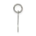thumbnail image 2 of Sterling Silver Small Script Initial K Charm, 2 of 2