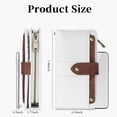 thumbnail image 6 of (2 pack) FALAN MULE Wallets for Women Trifold Wristlet Wallets Large Capacity RFID Blocking Ladies Purse Credit Card Holder, 6 of 9