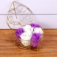 thumbnail image 1 of Cesta de hierro con rosas de jabón, caja de regalo para Tanabata, regalo de San Valentín, flor eterna, regalo creativo para bodas, pétalos., 1 of 4