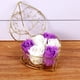 thumbnail image 1 of Jabones Cesta de hierro Jabón rosa Caja de regalo de flores Tanabata Regalo de San Valentín Flor eterna Boda Regalo creativo los pétalos, 1 of 4