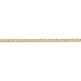 thumbnail image 3 of 14k Yellow Gold 24 Inch 2.5mm Curb Chain Necklace Pendant Charm, 3 of 9