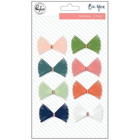 - Be You Tassel Bows 8/Pkg-Tassel Bows