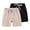 Khaki, variant on Ruyang Boys Linen Shorts Kids Casual Elastic Waist Drawstring Summer Shorts 2 Pack Teen Baggy Wide Leg Short Trouser Beach Hot Pants