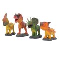 thumbnail image 1 of Shaking Head Dinosaur Toy, PVC Metal 4pcs Dinosaur Toy Set  For Kids, 1 of 8