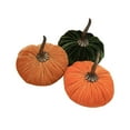 thumbnail image 3 of 3 calabazas de Acción de Gracias, calabazas de terciopelo, calabazas artificiales decorativas rústicas, calabazas de para fiestas, bodas en Estilo C, 3 of 8