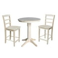 thumbnail image 5 of 30" Round Pedestal Dining Table - Unfinished, 5 of 18