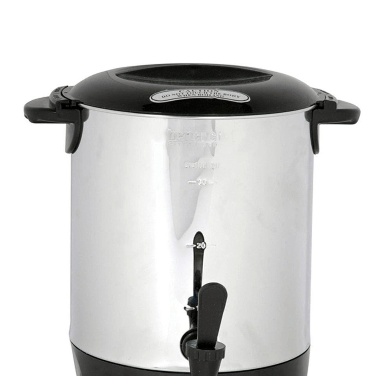 Better Chef Large 30 Cup Stainless Steel Electric Coffee Urn for Parties Walmart