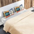 thumbnail image 5 of Yayeee Pillowcase King Size Set of 2 Satin Wrinkle Resistant Pillow Case, Floral Patterns, 5 of 7