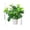 D, variant on Bwiyojiz Home Decoration Ornaments Artificial Green Plants Simulation Potted Office Hotel, Gifts for Sisters, Multicolor