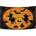 thumbnail image 4 of Halloween Witch Tapestry 90x60 Inche Wall Hanging Tapestry Wall Art Hanging Tapestries Bedroom Living Dorm Room Wall Decor Fabric Home Decor Gifts, 4 of 7