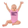 thumbnail image 3 of Diaper Loading Cute Computer Humor Romper Boys or Girls Infant Baby Brisco Brands NB, 3 of 7