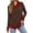 Coffee, variant on Womens Tops Fake Layered Look Casual Collared Curved Hem Pullover Plaid Contrast Shirt Vintage Trendy Regular Fit Blouse