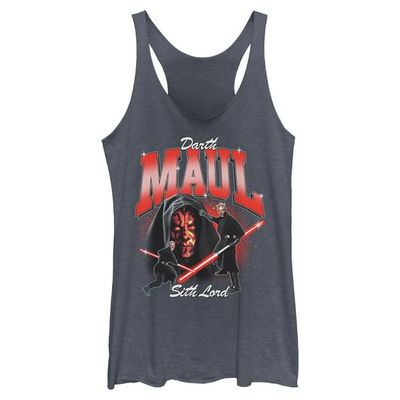 Womens Star Wars Sith Lord Maul Racerback Tank