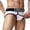 White, variant on Mens Underwear with Pouch for Balls Support Comfortable Sport Breathable Stretch Solid Briefs White S