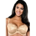 thumbnail image 2 of Curvy Couture Womens Tulip Lace Bra Style-1017, 2 of 10