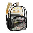 thumbnail image 6 of Iauyy Clear Backpack Heavy Duty PVC Transparent Backpack for College Workplace, Bear Eating Honey Pattern, 6 of 8