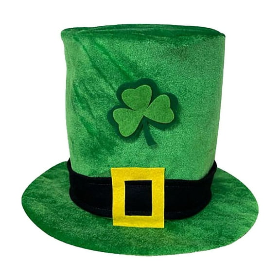 Clearance! Yajing Hats for Men Irish for Women Irish 3 St. Day Hat Wide Brim Hats Green Hat One Size Green