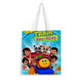 thumbnail image 1 of Bob the Train Bolso de tela con estampado de lienzo para mujer, bolsa de compras reutilizable y estética, con cremallera interior, regalo para mujer,40*45cm., 1 of 6