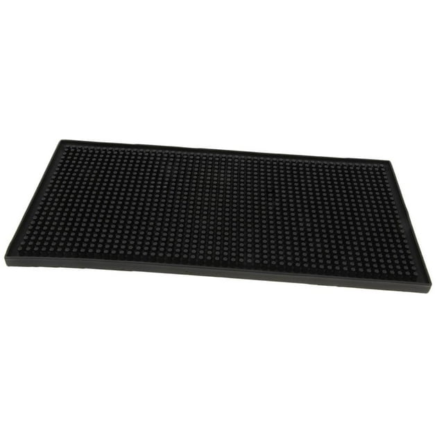 Rubber Bar Service Mat Déversement Mat Antidérapant pour Boisson Café 60x30cm A