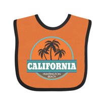 Inktastic Huntington Beach California Boys or Girls Baby Bib
