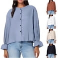 thumbnail image 1 of Chaqueta con cremallera,Camiseta sin mangas de algodón para mujer, cuello en U con hebilla, color liso, informal, para invierno, sopatenor, 1 of 8