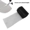 thumbnail image 3 of Gutter Guard Roll, Easy Installation 26.2ft Length Plastic Gutter Leaf Guard Roll  for Drainage Systems, 3 of 7