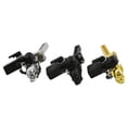 thumbnail image 3 of Control remoto Hitch Trailer Gancho dividido Remolque Ganchos Escalada Vehículo Actualización Pieza Reemplazo para Axial SCX10 90046 90047 Negro Inevent FN001141-03, 3 of 7