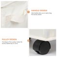 thumbnail image 2 of Slim Rolling Laundry Basket Hamper on Wheels with Handle - Laundry Storage Bin for Clothes and Towels, 2 of 6