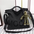 thumbnail image 1 of Bolso de lona de gran capacidad, estilo cruzado, bolso de mano para estudiantes, bolso de hombro para mujeres, bolso de mano portátil para hombres, 1 of 5