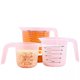 thumbnail image 1 of Transparent Graduated Kitchen Measuring Cup, Thickened Plastic Measuring Cup Set 250ml 500ml 1000ml, Kitchen Baking Measuring Cup(3PCS), 1 of 5