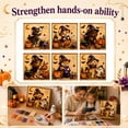 thumbnail image 2 of DIY Halloween Puppy Pearl Painting Kit, Cute Pumpkin Dog Pearl Diamond Art Craft for Adults Beginners, 3D Halloween Bead Painting Kit DIY Wall Decor Gift, 2 of 7