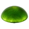 Achla Designs Crackle Glass Garden Toadstool Gazing Ball, Fern Green