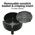 thumbnail image 4 of Proctor Silex 5.8 Quart Air Fryer with Timer and Nonstick Basket, Black, 4 of 9