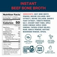 thumbnail image 2 of Bare Bones Bone Broth Instant Powdered Beverage Mix, Beef, 10g Protein, Keto & Paleo Friendly, 15g Sticks, Pack of 12 Servings, 2 of 5