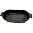 thumbnail image 4 of Bayou Classic 7477 6 Quart Large Cast Iron 17 In x 9.25 In Oval Fryer with Lid, 4 of 7