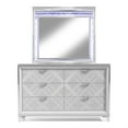 thumbnail image 2 of Furniture of America Anaiya Wood 2-Piece Dresser and Mirror Set in White, 2 of 10
