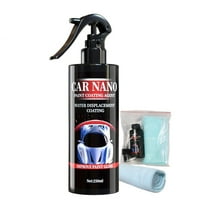 Qocolhg Car Quick-acting Coating Agent Spray with Towel, Quick Effect Coating Agent for Car, High Protection Quickly Car Coating Spray, Wash Coat Car Wax Polish Sprays, 250ml