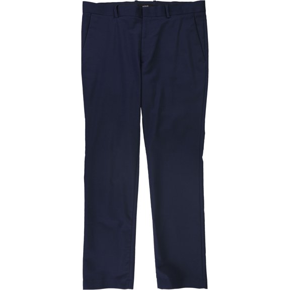 Alfani Mens Stretch Casual Chino Pants, Blue, 32W x 30L
