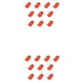 thumbnail image 1 of ZLight 5 Pairs 715P Drop Capacitor Metallized Polypropylene Film Tone Caps Guitar Orange 2Set, 1 of 6