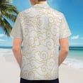 thumbnail image 6 of High Quality Hawaiian Shirts for Men Short Sleeve Aloha Beach Shirt Floral Summer Casual Button Down Shirts Blouses BOXRYG, 6 of 7